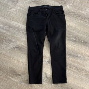 7 For All Mankind Black Denim jeans